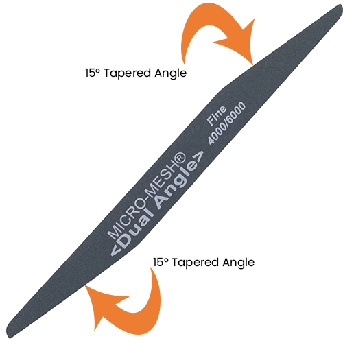 Micro-Mesh Dual Angle Tapered Edge