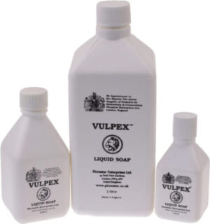 Vulpex Liquid Soap Sizes