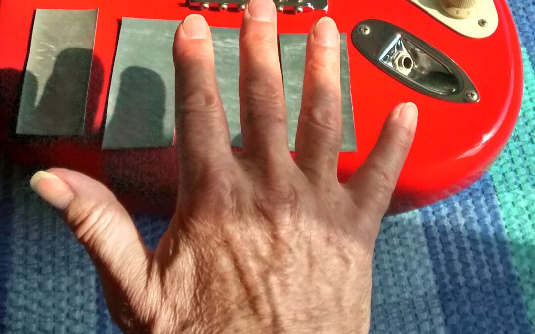 Micro Mesh project – a guitarist’s nails!